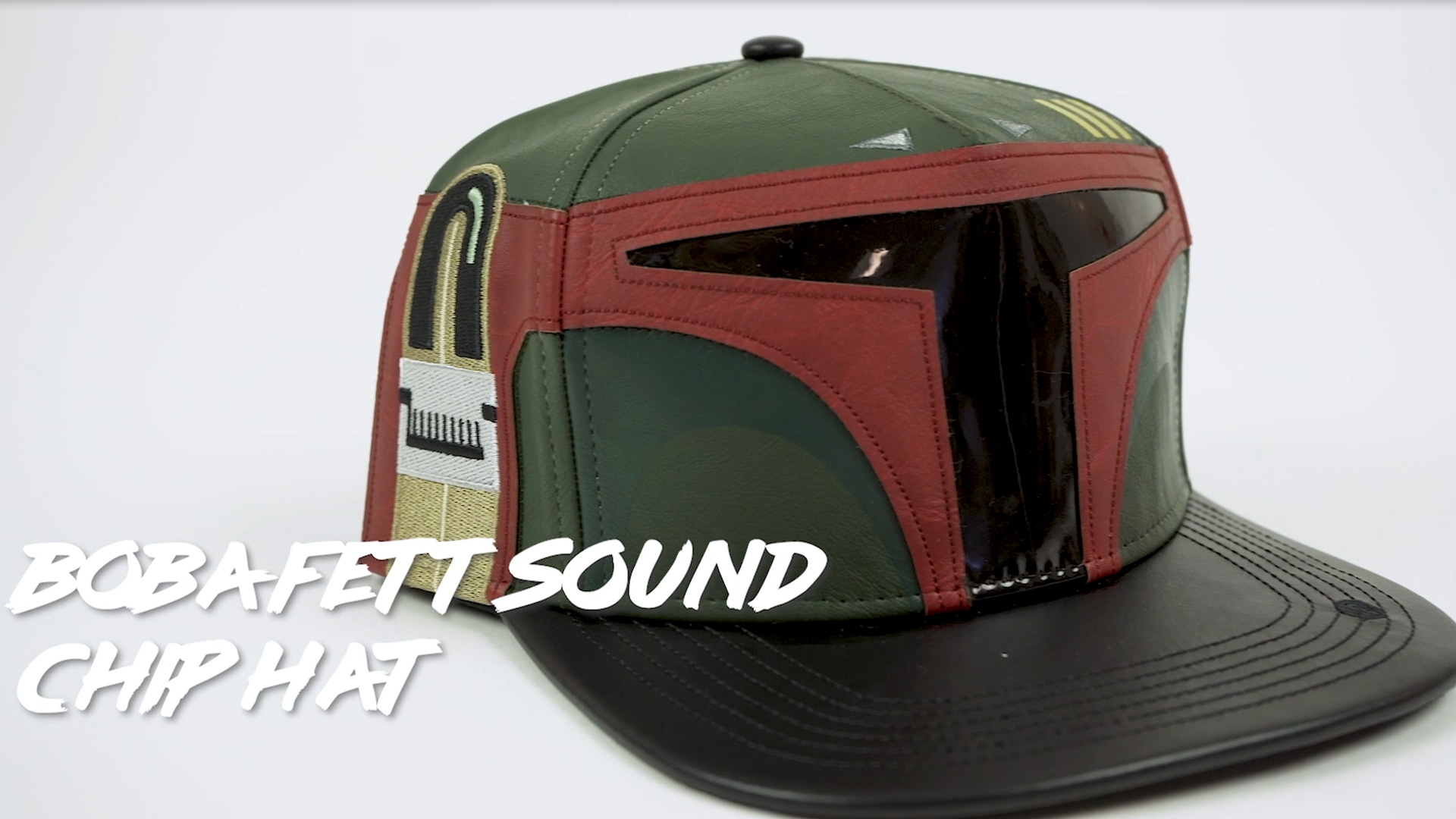 Star Wars Boba Fett Sound Chip Snapback Hat Disney Collectible Item for sale online 
