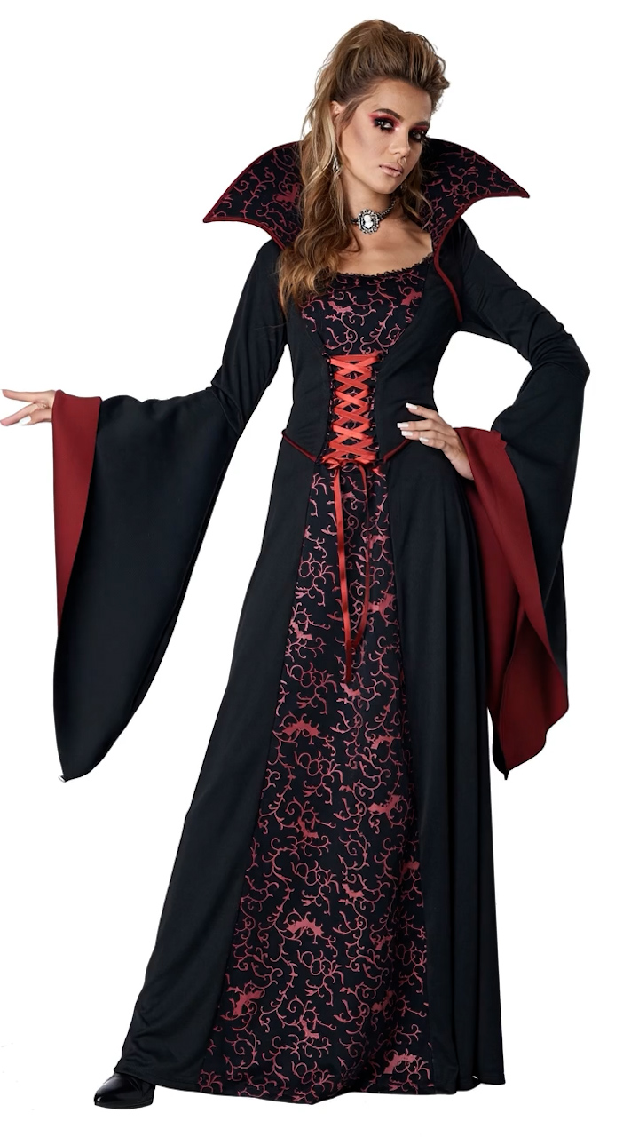 slim fit dress slacks Vampire gothic victorian dress – My Steampunk Style main image 1