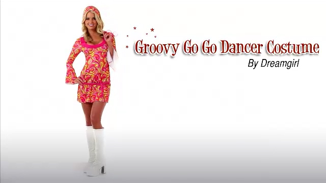 This Go Go Dancer costume is a great retro look for Halloween or your next Disco event.  This dress also comes with retro sunglasses and earrings.