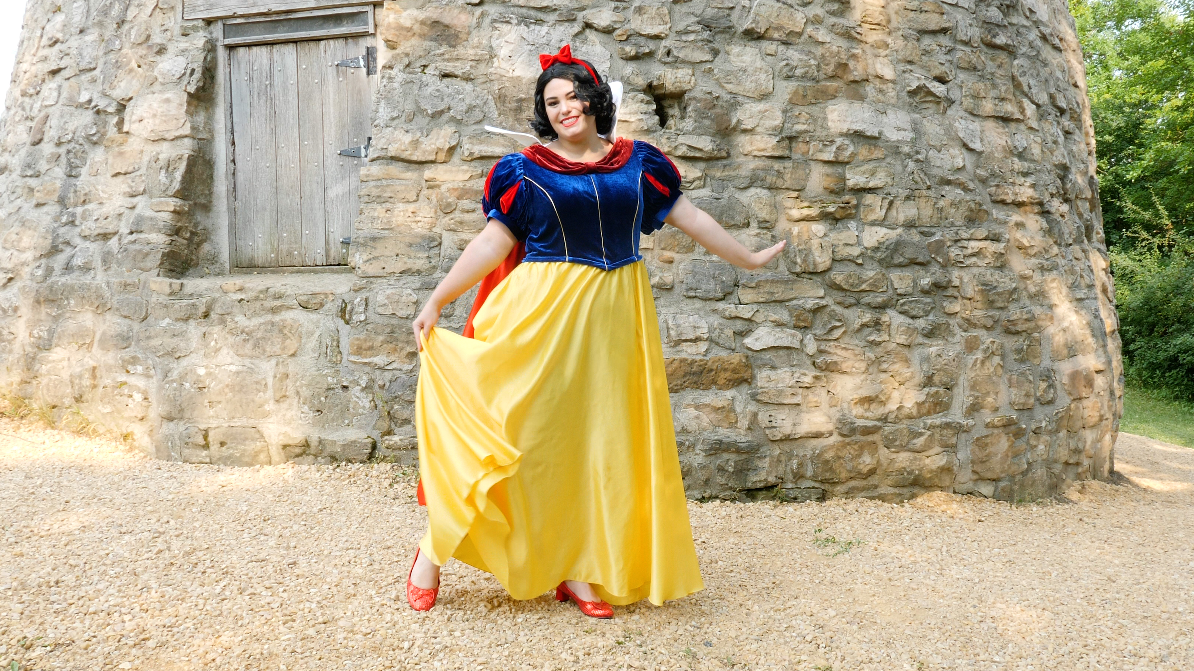 Halloweencostumes.com 7x Women Disney Adult Snow White Plus Size Costume  Womens, Fairy Tale Princess Dress Official Halloween Outfit.,  Yellow/blue/red : Target