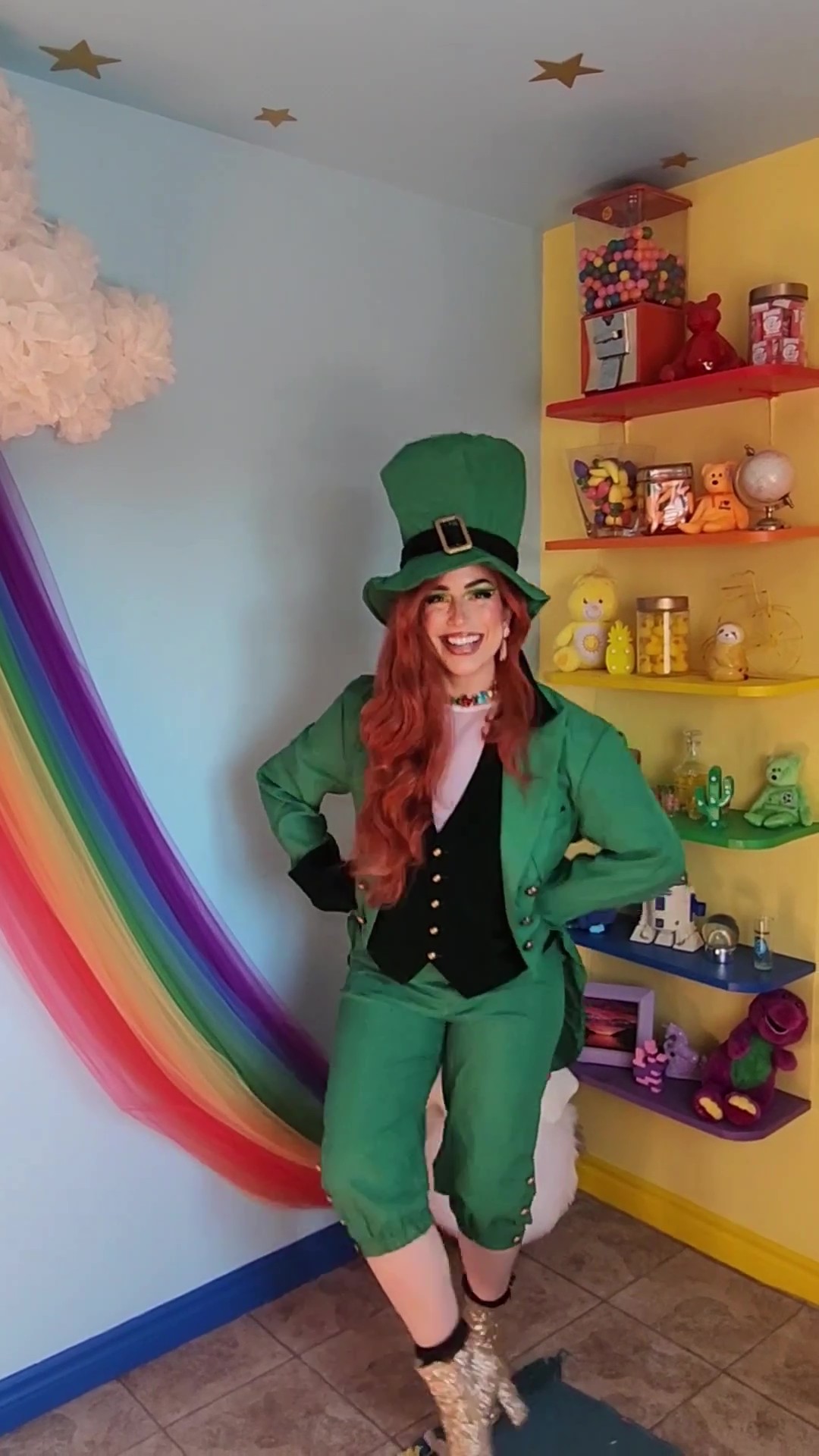 Celebrate in Irish style with the Adult St. Paddy’s Leprechaun Costume. This costume is festive, fun, and perfect for St. Patrick’s Day parties, parades, pub crawls, or themed events.