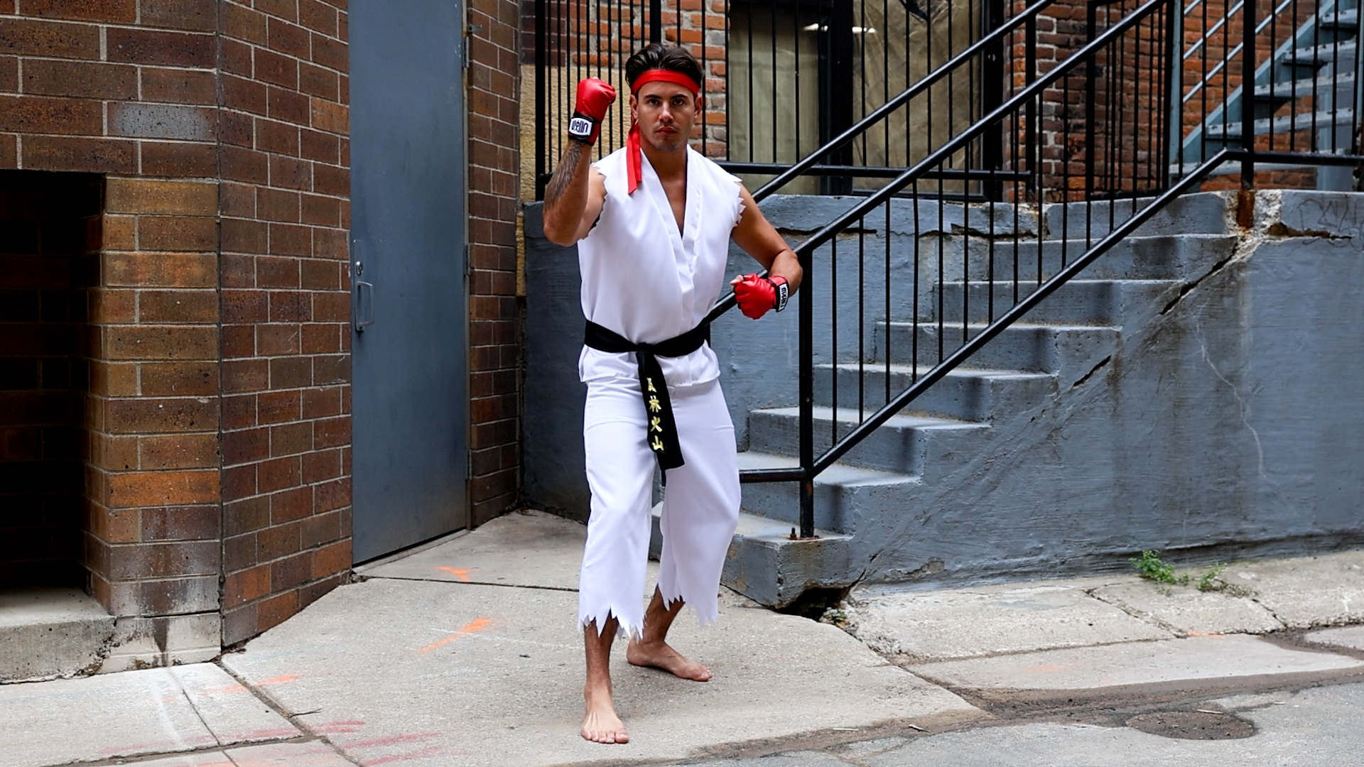 Adult Street Fighter Ryu Costume