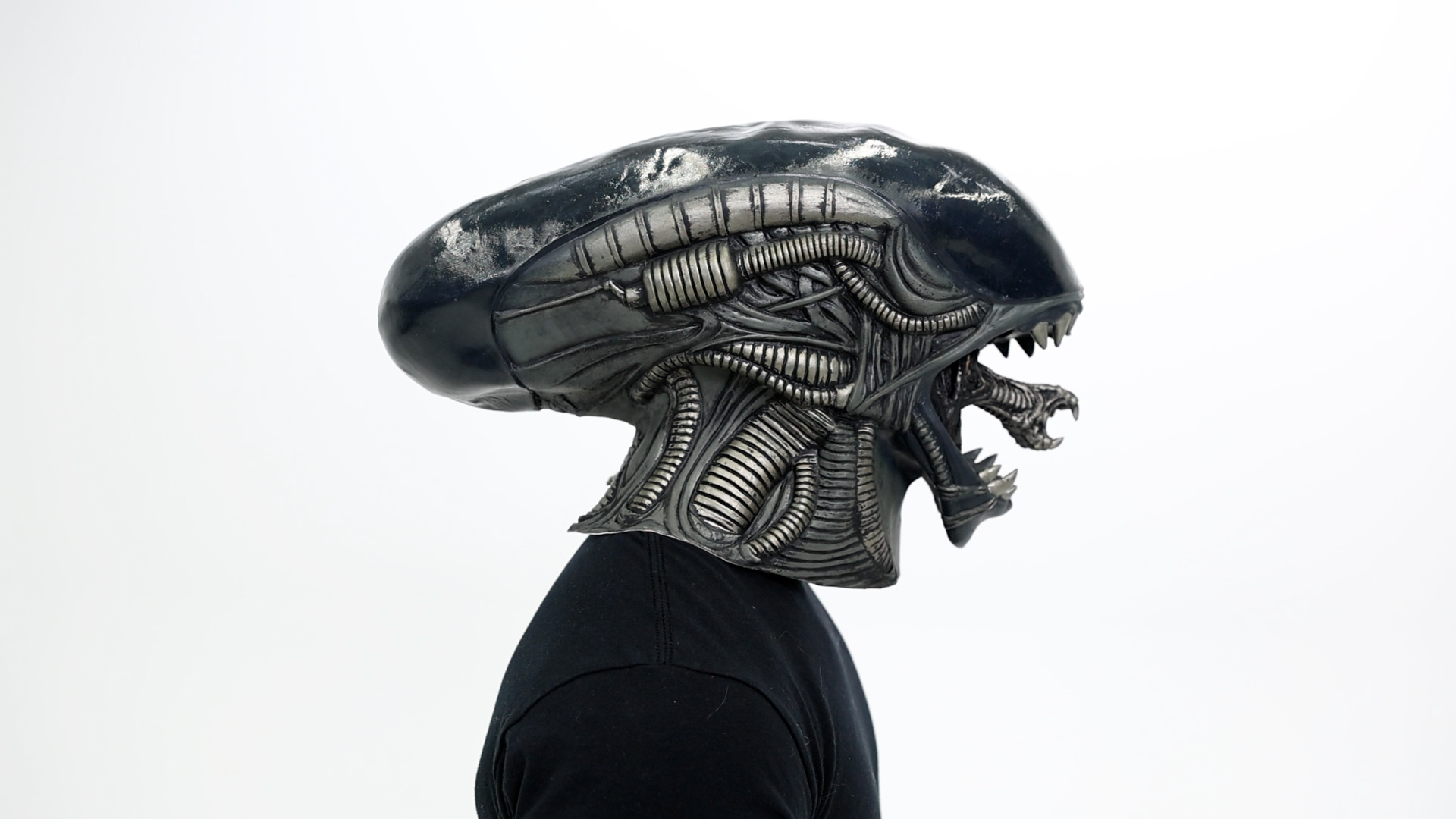FUN4596AD Adult Xenomorph Alien Mask, image size:1920x1080