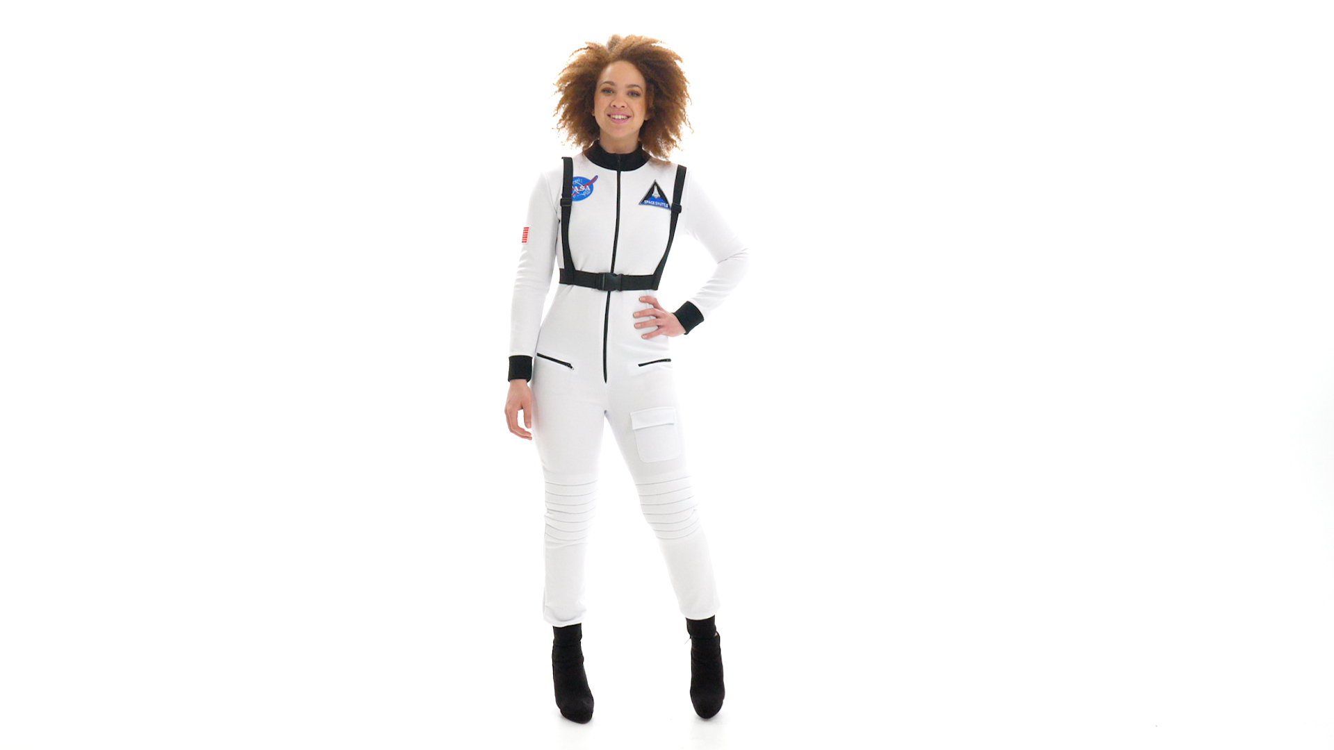 White Astronaut Women's Costume