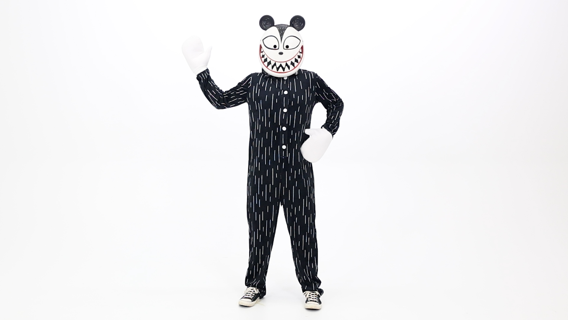 Nightmare Before Christmas Scary Teddy Adult Cap Jack Skellington Nightmare Before Christmas Santa Hat main image 2