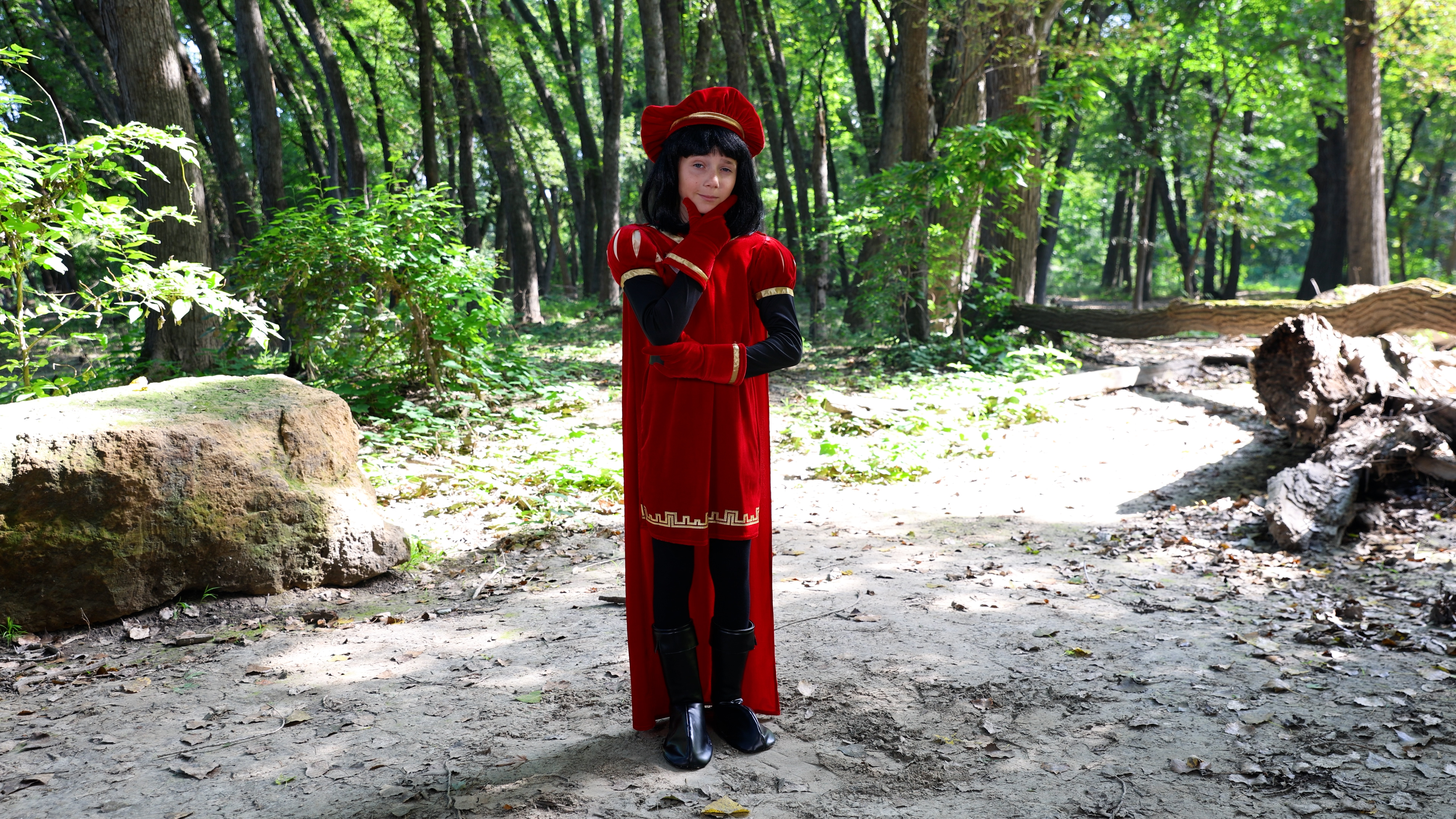 Halloween Kostuum Shukqueen Herren Red Lord Halloween-Kostüme, Farquaad Cosplay Pak Shrek