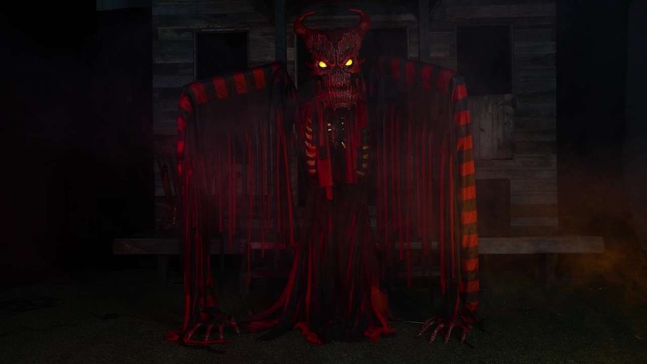 This Halloween decoration brings nightmare fuel to any haunted house or horror setup! Get our exclusive Galthax the Underworld Demon Animatronic Decoration today!