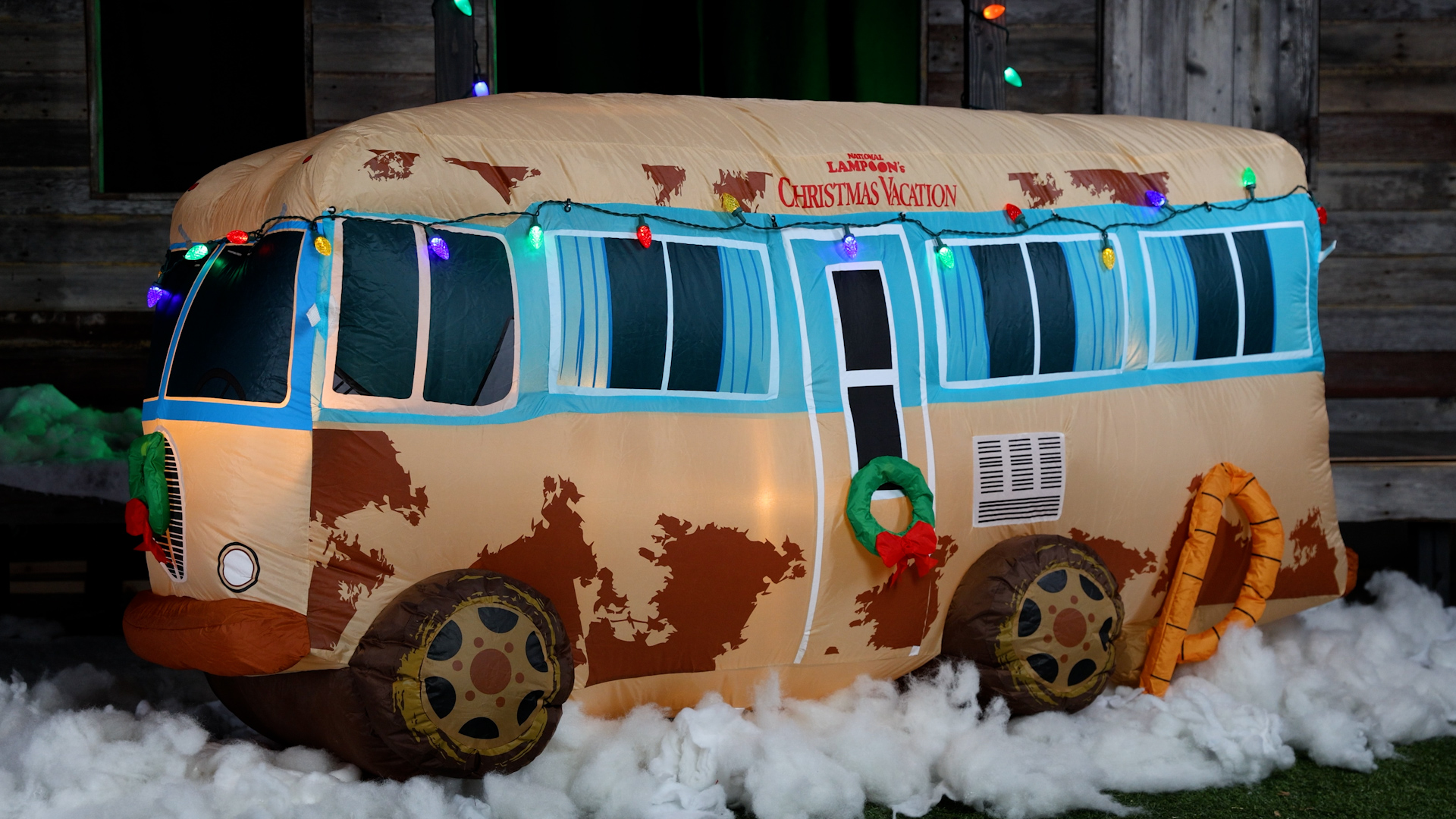 Inflatable Rv Decoratio 4FT Inflatable Christmas Vacation RV Decoration | Christmas Decorations