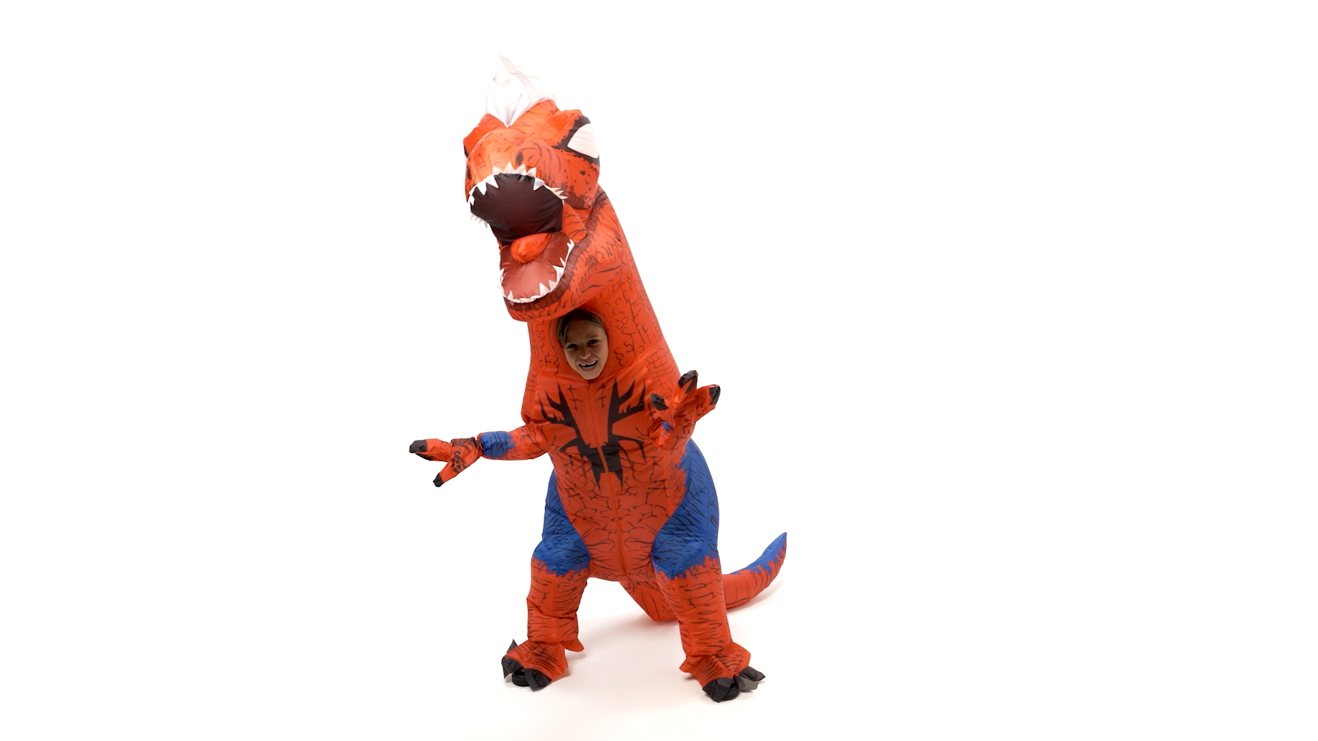 Inflatable Kid's Spider-Rex Costume | Dinosaur Costumes