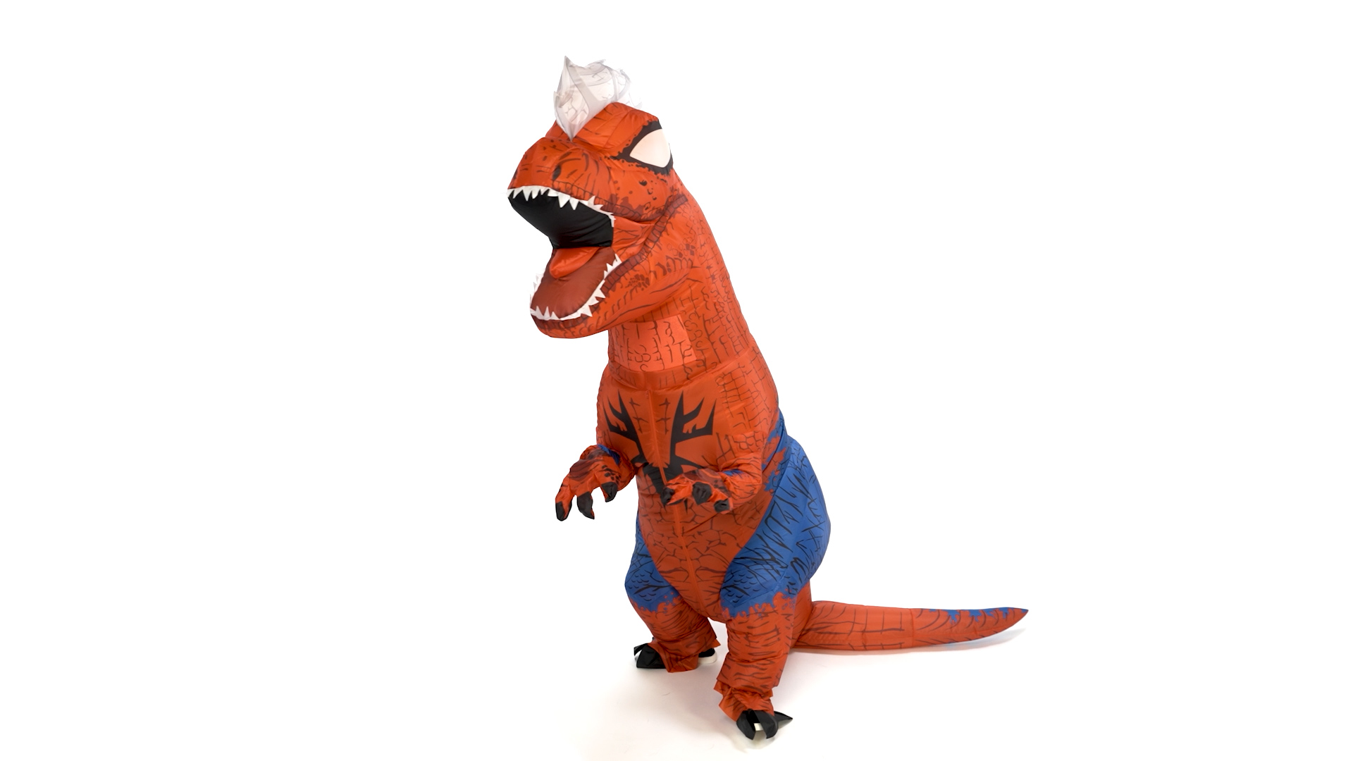 Marvel Inflatable Adult Spider-Rex Costume | Spider-Man Dinosaur Costume