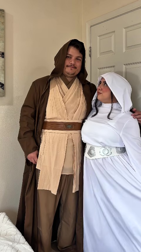 strapless open back dress Womens Princess Leia Inspired Costume main image 1