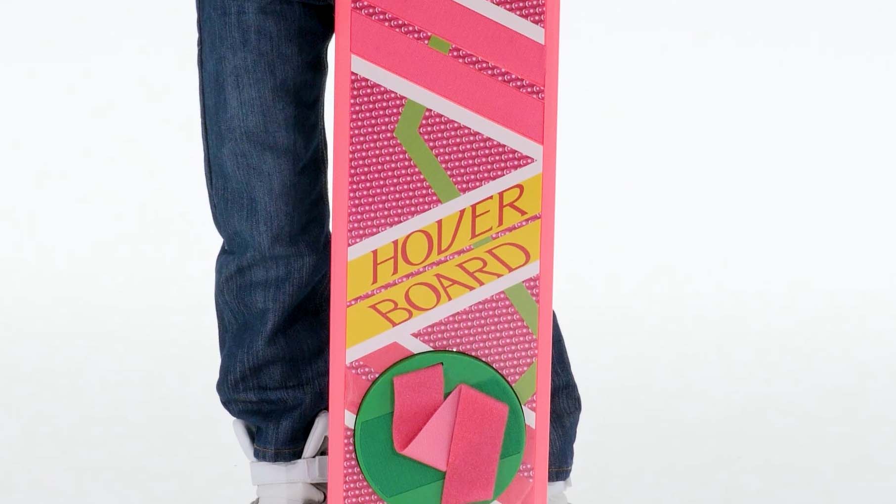Ever wish you had a hoverboard just like Marty McFly in Back to the Future II? This Hoverboard doesn't really hover, but it's the perfect accessory to complete your futuristic look!