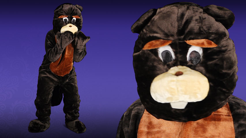 Become a curious little beaver in this mascot costume. Cheer on your favorite team from the stands!