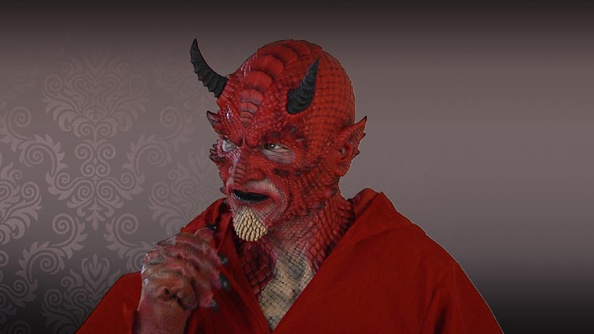 Cosplay Scary Diablo Belial Mask Evil Demon Beast Headgear Halloween Props Latex 