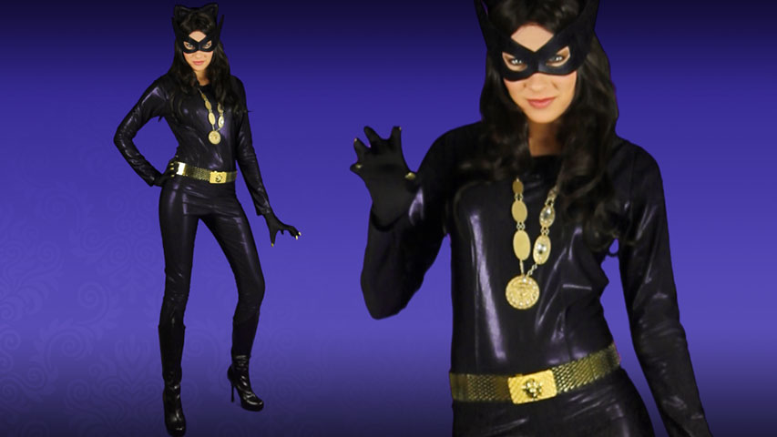 Selina Kyle got a bit of a makeover! This Catwoman Classic Series Grand Heritage Costume is a hot new superhero costume for the ladies!