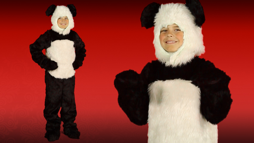 Your child can be the best Panda of them all with this adorable Panda costume. Just hide those Bamboo shoots before he gets into them!