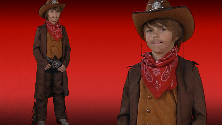 The Wild West days are long gone, but with this Child Cowboy Costume your little guy will be a rootin-tootin legend!