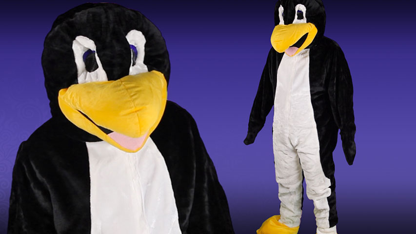 It's time to learn your 'happy feet' dance moves so you can really wow the crowd in this Deluxe Mascot Penguin Costume.