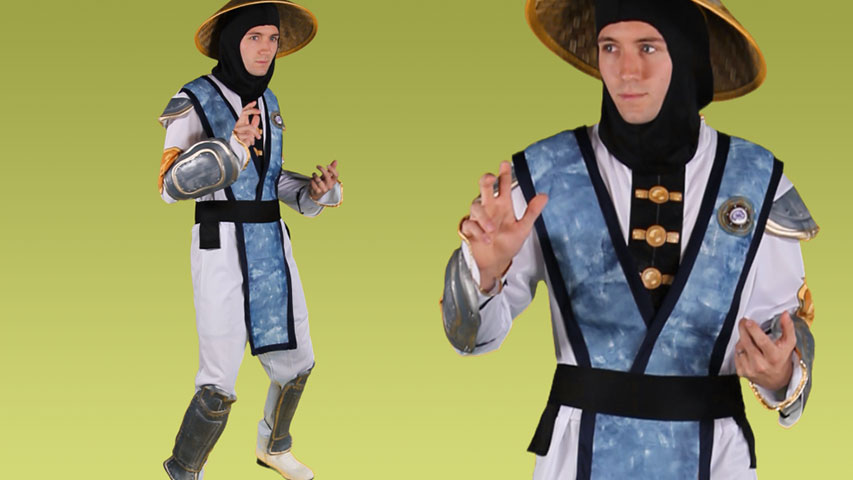 Finish him!!! You'll be able to bring back the classic Mortal Kombat moves with this Raiden Costume. Perform your finishing move, and claim the title of champion!