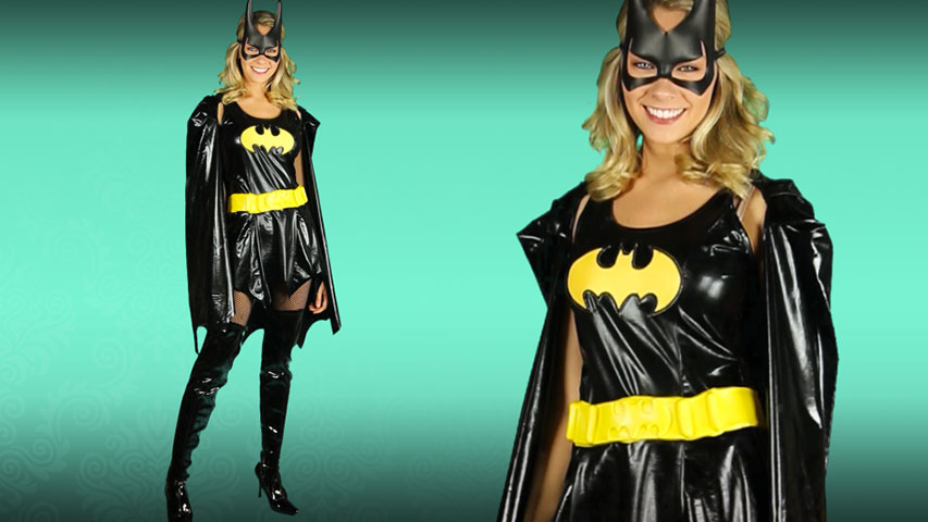 Hit the streets and be ready to take down villains with this costume. But just a word of warning, Batgirl's never looked this good before! Rock out with this Sexy Batgirl Costume!