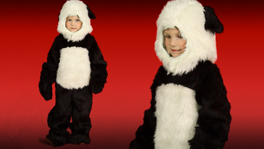Toddler Deluxe Panda Costume