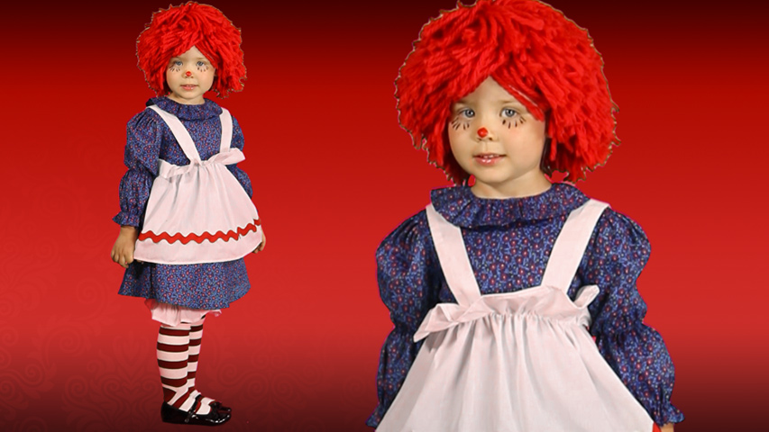 Toddler Little Rag Doll Costume