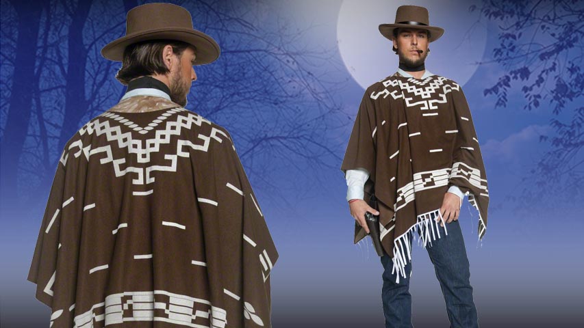 Wander into town as a man with no name and leave as a gunman everyone respects with the great cowboy costume.  Good, bad or ugly- you will definitely be well dressed this Halloween.
